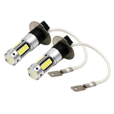 Светодиодная противотуманная фара H3 4014 30SMD P13W 9006 Водонепроницаемая