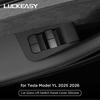 for Tesla Model Y L 6 Seats 2025-2026 Car Window Control Panel Protective Patch Accessories Window Switch Button Silicone Patch