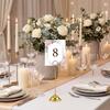 Creative Wedding Metal Holder Vertical Desktop Note Holder Graduation Ceremony Conference Restaurant Hotel License Plate Holder