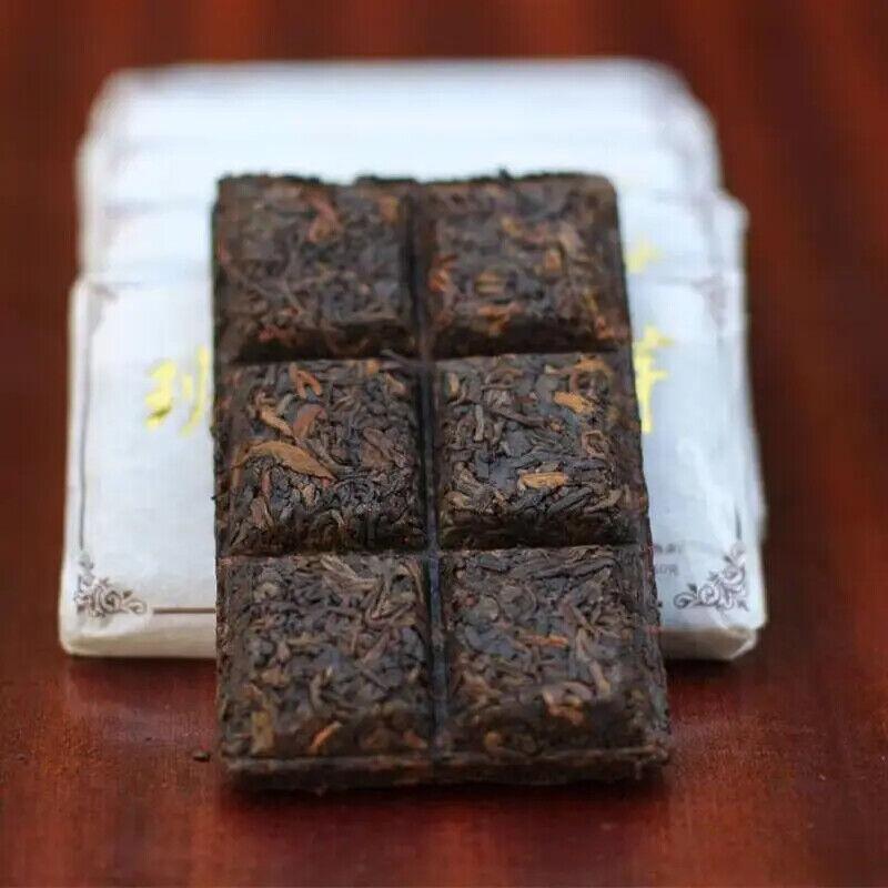 Портативный ферментированный чай Пуэр Banzhang Golden Buds Old Tree Puer Tea Brick 50г