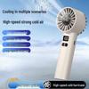 JK107 Portable Handheld Fan: Quiet, Powerful, Long Battery Life, Cool Breeze for Desktop or Outdoor Use