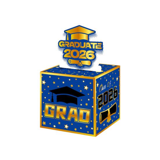 Копилка для выпускного 2026 года для денежного подарка, Вытягивающаяся, Коробка-держатель для денег на выпускную вечеринку 2026 года, Забавные подарки-поздравления для выпускников школы и колледжа