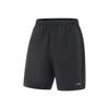 Li-Ning Fashionable Comfortable Quick-Dry Cool Antistatic Solid Color Mid-Waist Breathable Versatile Straight-Leg Sports Shorts Men Shorts AKSV633-1