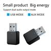 Bluetooth 5.1 Аудиоприемник 3,5 мм Aux Питание от USB Адаптер Аудиоприемника Беспроводной Адаптер для Автомобиля Громкой Связи для ПК Автомобильного Динамика
