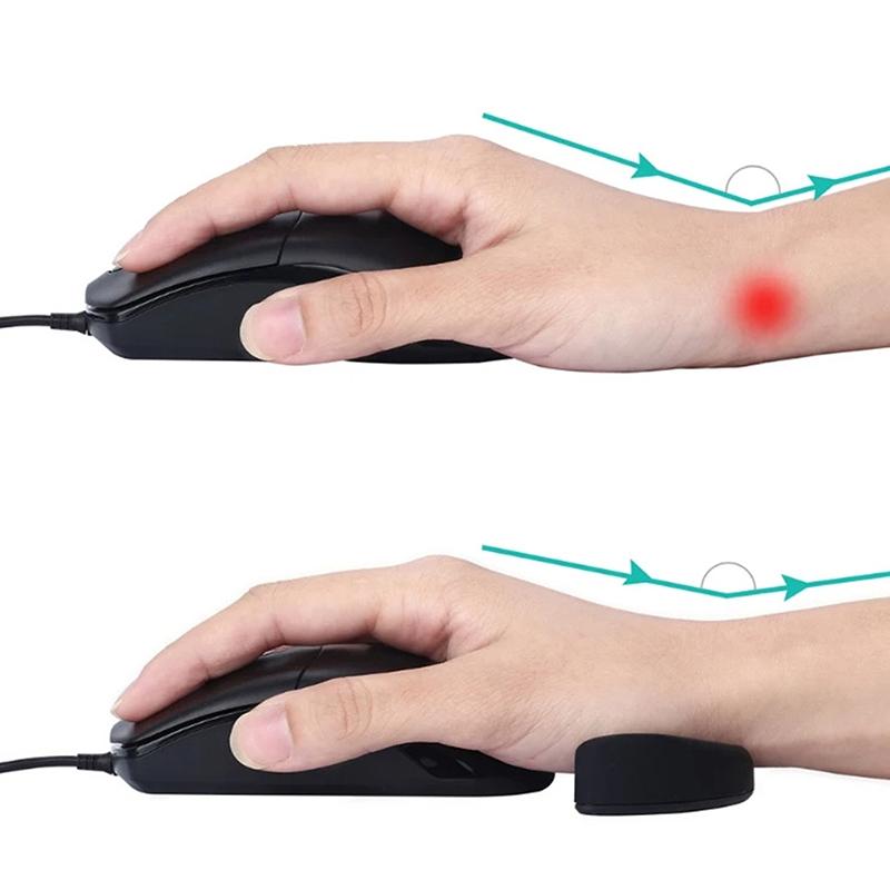 Милый коврик для мыши с поддержкой запястья, эргономичный коврик для мыши, нескользящий силиконовый, для офисных принадлежностей, декор стола, аксессуары