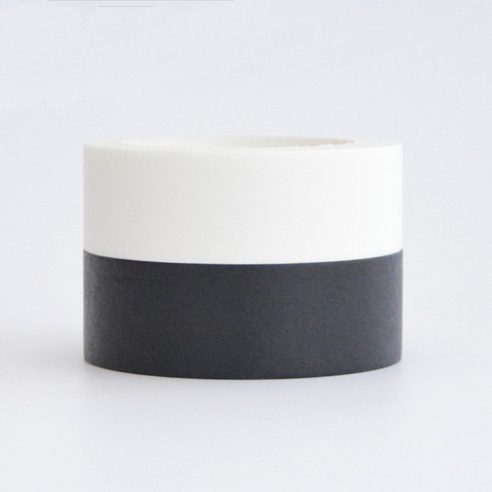 School Office Home Renovation Sticker Solid White Art Drawing Decorative Paper Adhesive Tape Stationery Masked Paper Tape