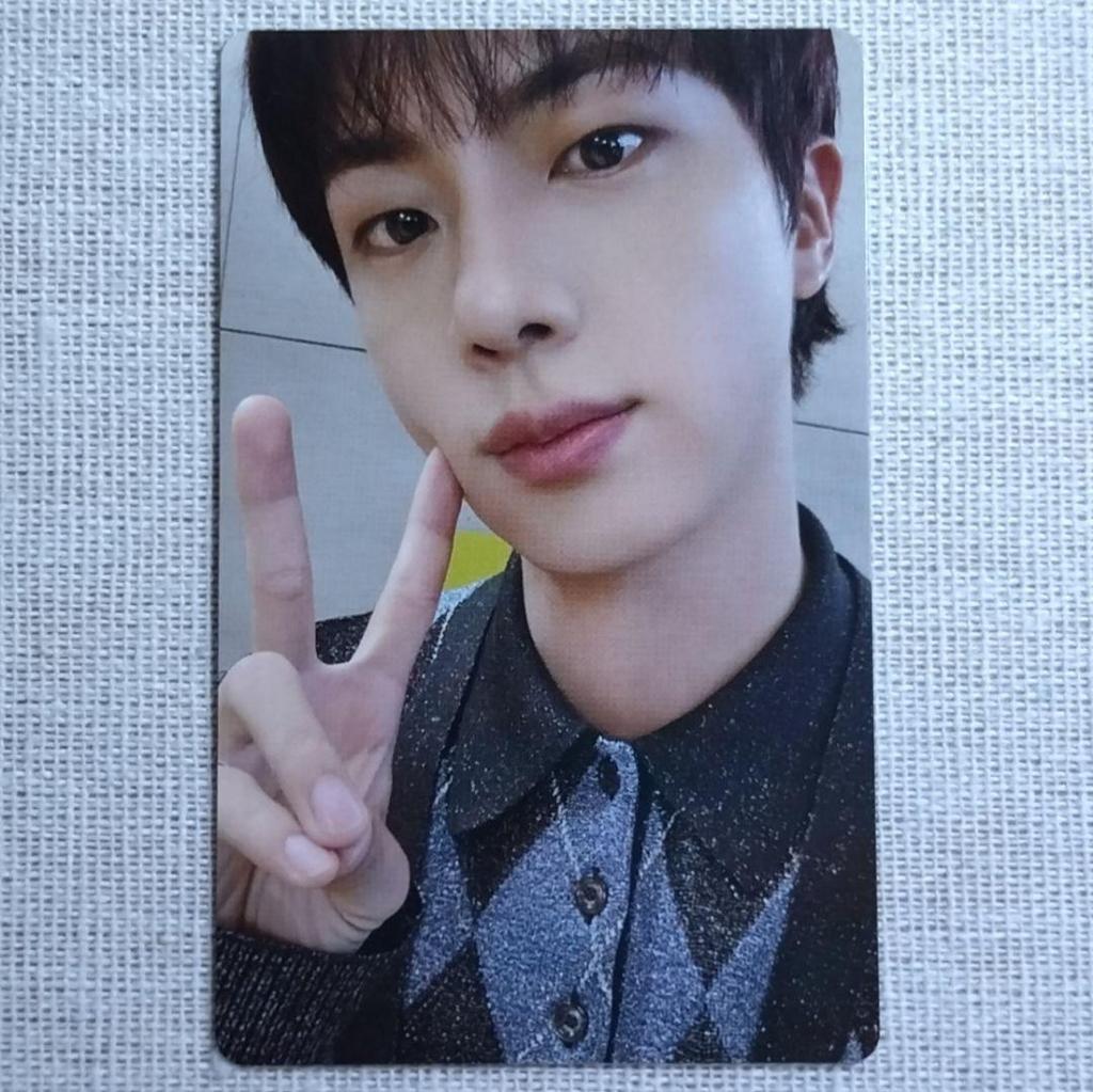 [USED] BTS Happy JPFC Winner JIN Trading Card