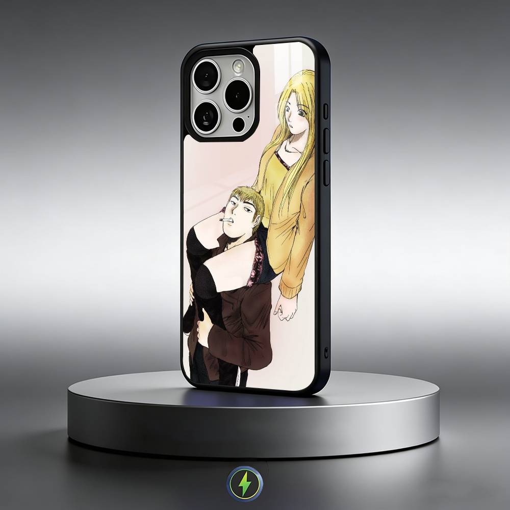 Great T-Teacher Onizukas Anime Phone Case For iPhone17,16,15,14,13,12,11 Plus,Pro Max Magnetic For Magsafe Wireless Charging