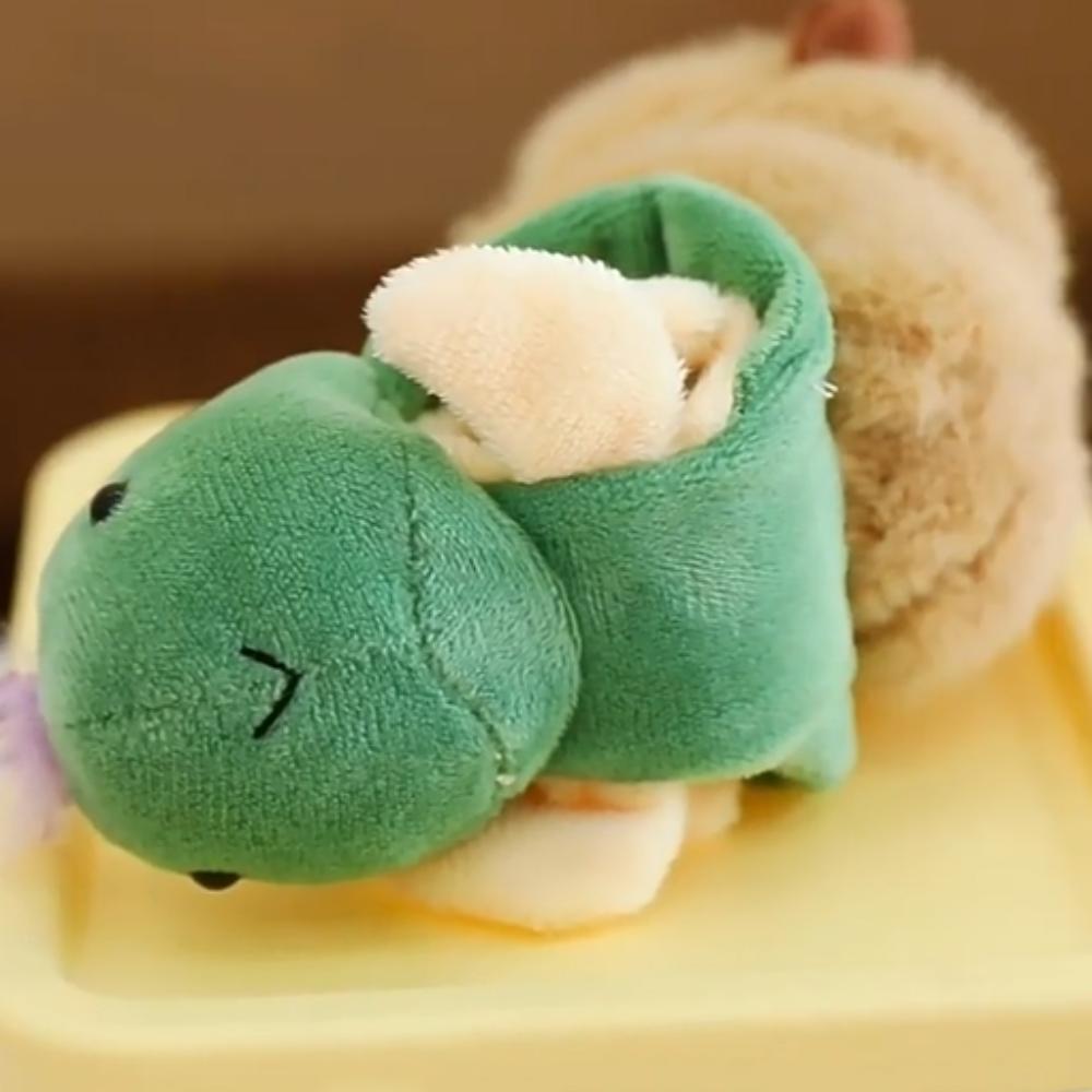 Crocodile Capybara Plush Hand Ring Goose Animal Plush Slap Bracelet  Kids