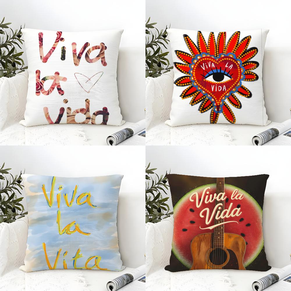 Для Жизни Viva La Vida 3 Наволочка Льняные Чехлы Для Подушек Для Декоративного Дивана Домашние Подушки Чехол Автомобильное Сиденье Чехлы Для Подушек