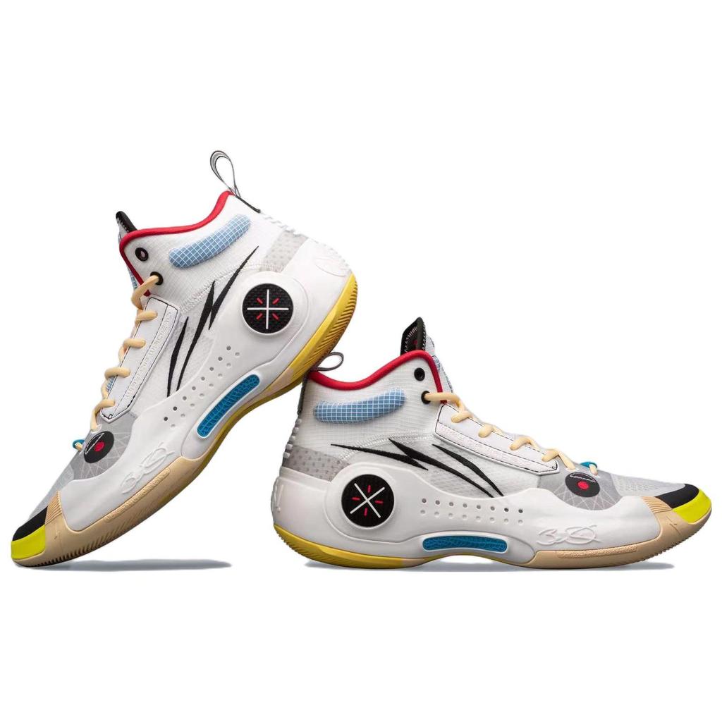 Li-Ning Way of Wade 10 Test R1 Men Sneakers White Standard-White Black ABAS115-6