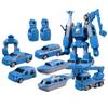 26pcs/set Magnetic Transform Engineering Car Assembled Toys with Storage Box, Magnetic Blocks Outdoor Toddler Activities Toys