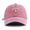 pc Yellowstone Print Washed Baseball Cap for Adults  Minimalist Retro Style Casual Soft Adjustable Dad Hat Perfect As Gift