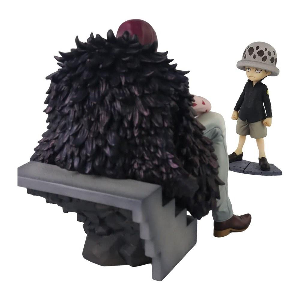 MegaHouse ONE PIECE Статуя Коразона и Лоу Excellent Model Ограниченное Издание P.O.P. 17см