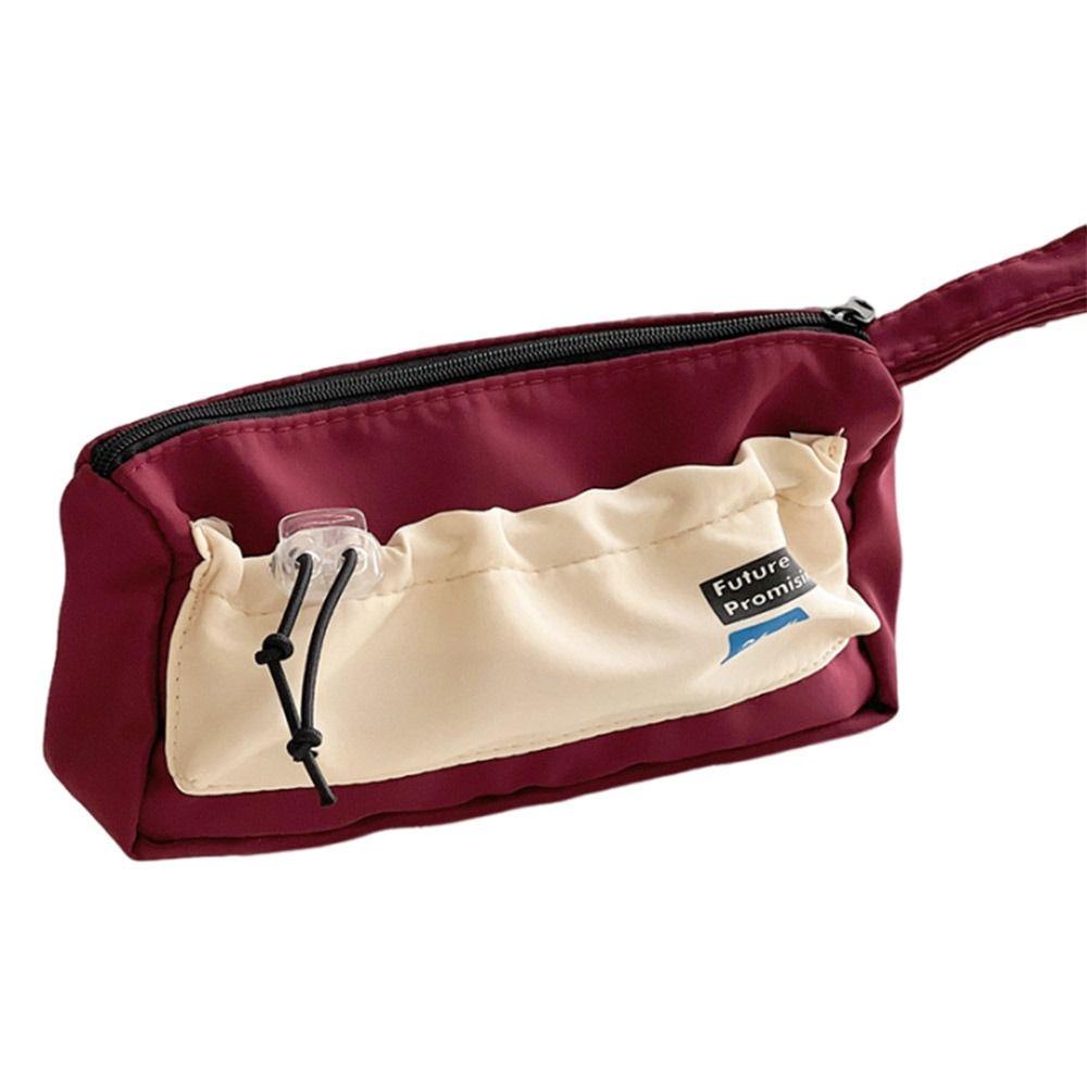 Пенал большой емкости, многослойный чехол для хранения канцелярских принадлежностей, модная сумка для ручек