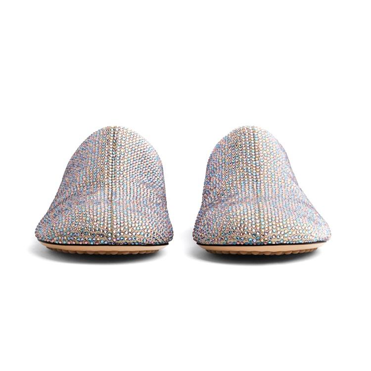 Bottega Veneta Rubber Sole Slide Slippers Women's Blue Pink 667187V15G12940