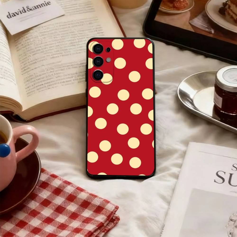 Чехол для телефона с линейным точечным узором для Samsung S25, S24, S21, S22, S23, S30, Ultra, S20, Plus, Fe, Мягкий черный чехол