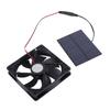 Вентилятор на солнечной панели Профессиональный комплект вытяжного вентилятора на солнечной энергии для курятников теплиц сараев домашних животных