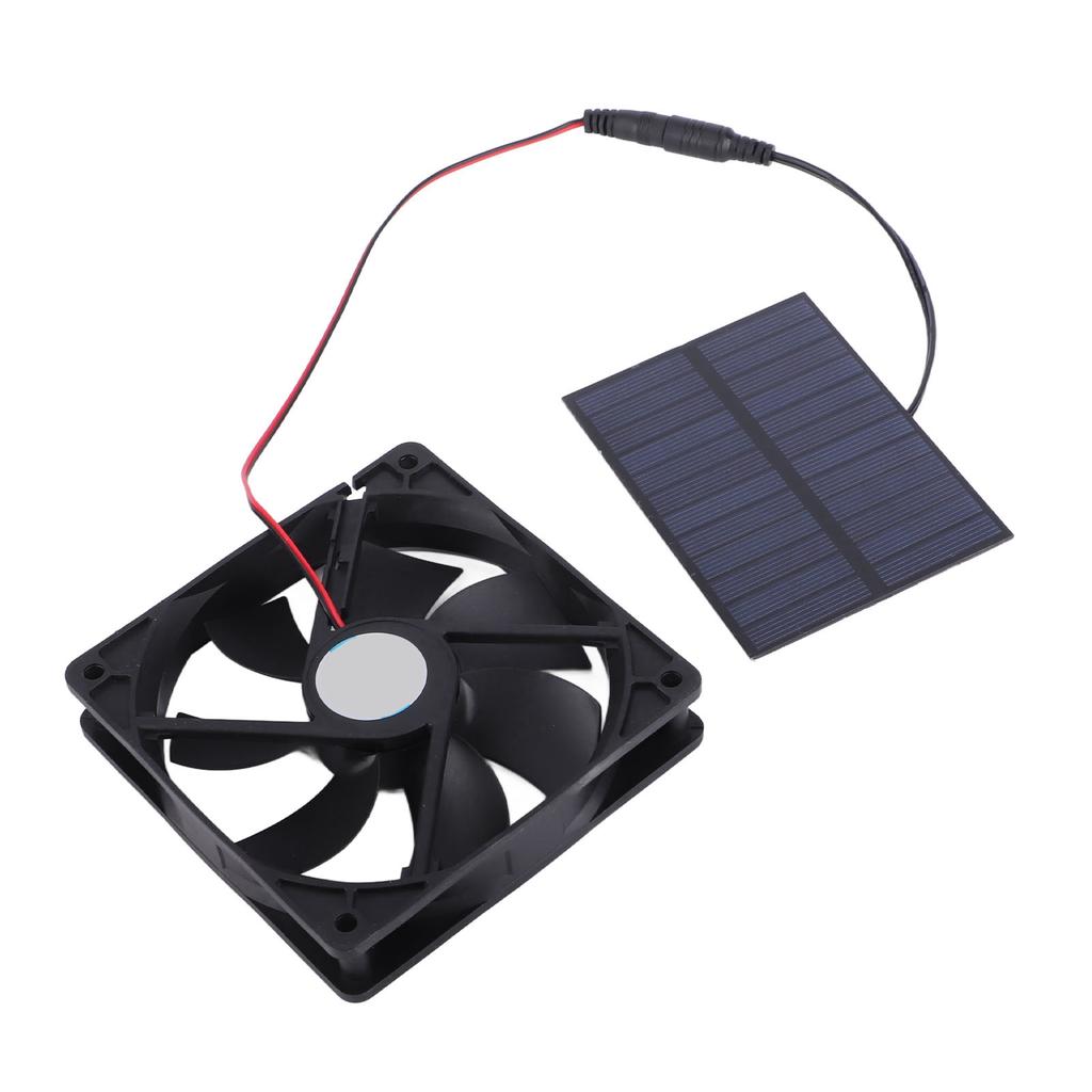 Вентилятор на солнечной панели Профессиональный комплект вытяжного вентилятора на солнечной энергии для курятников теплиц сараев домашних животных