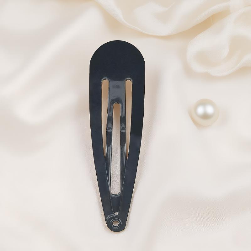 NEW 20/40Pcs Black Hair Clips 2Inch Adults Children Hair Accessories Hair Tools Clip Decorative Women Metal Snap Barrettes