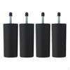 4 Pcs Plastic Heavy Duty Bed Sofa Feet. Riser Feet Leg
