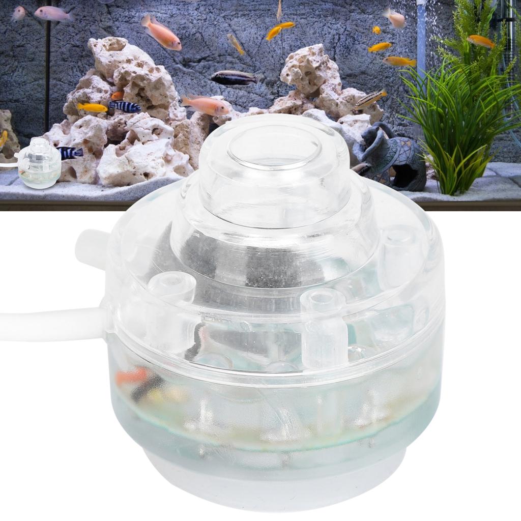 Plastic LED Fish Tanks Aquarium Colourful Gradient Spot Light Waterproof Submersible