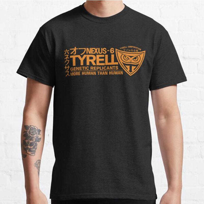 Плюс размер S-3XL Blade Runner Tyrell Corporation принтованная футболка мужские топы модная одежда футболки