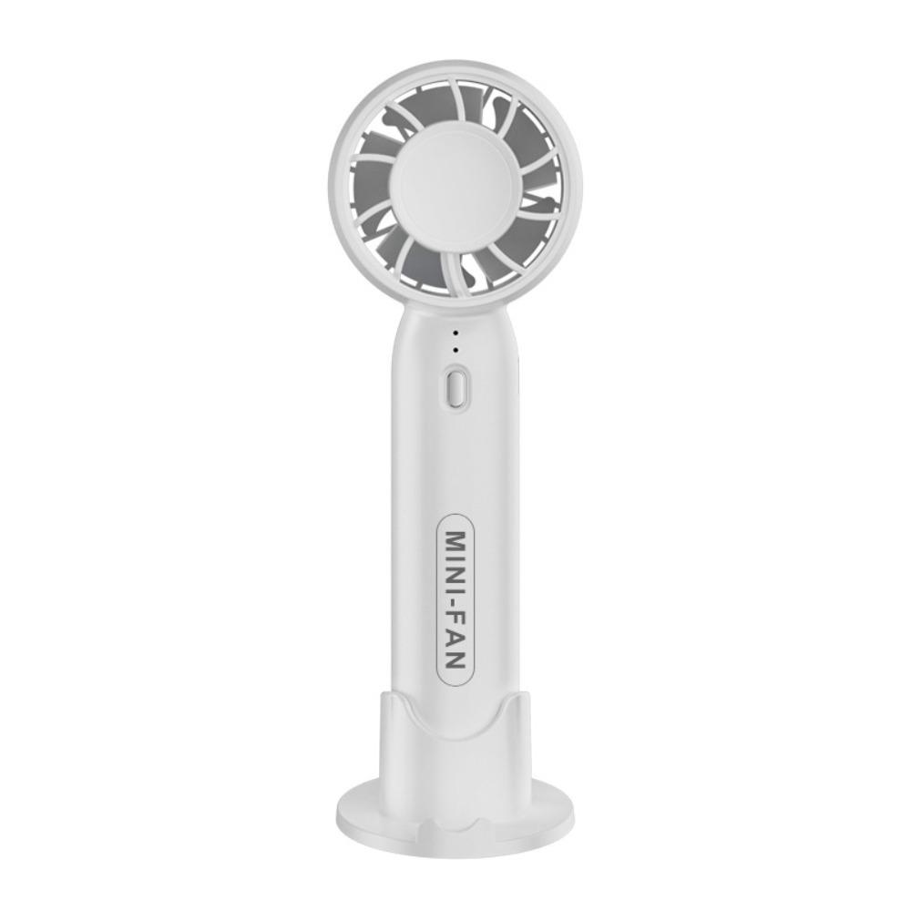 Portable Handheld Fan Cooler USB Rechargeable Desk Fan Cold Mini Air Conditioner Dormitory