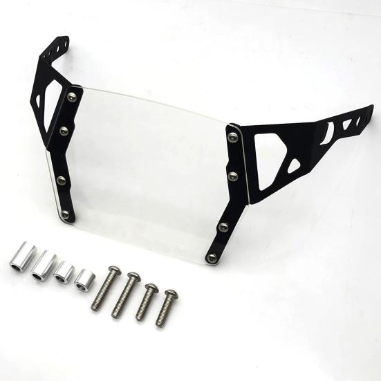 1 компл. крышка фары нержавеющая высокопрочная модификация антиокислительная простая установка защита портативный мотоцикл