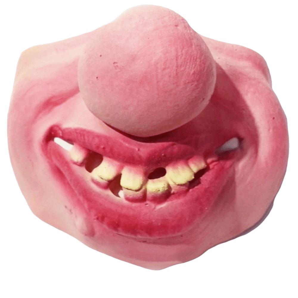 Anti-Bite Smiling Teeth Pet Muzzle Anti-Scavenge Grinning Dog Mask Dog Cross Dressing