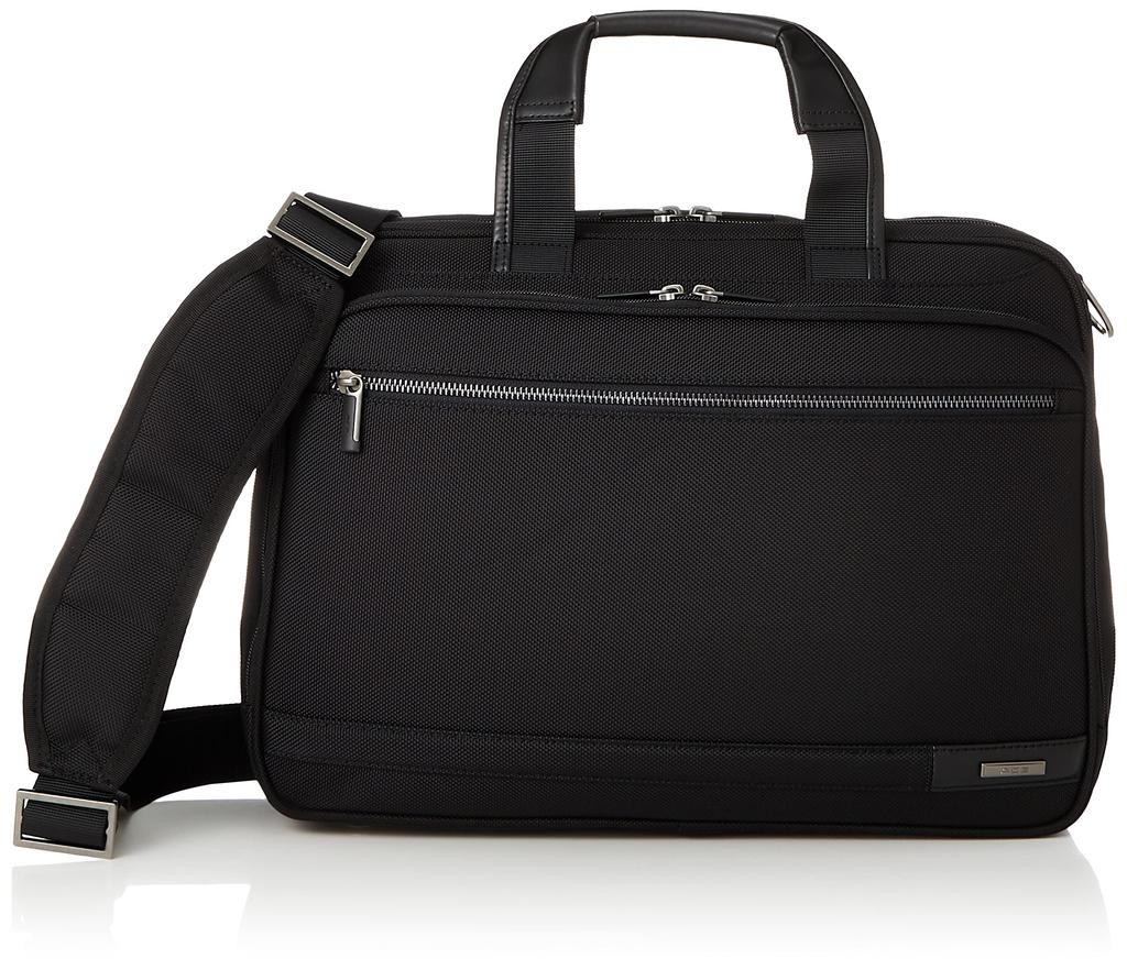 Business Bag 2way Job Hunting A4 Can Store 14 Inch Setup Briefcase Black [ACE] Men's [Ignis 2] Compatible, PC, Thin, Possible,