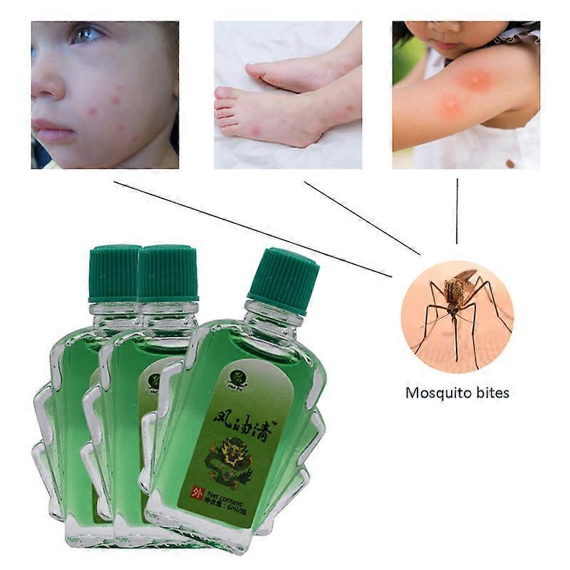 100% Вьетнамский бальзам Освежающее масло от головной боли, головокружения, лекарственное масло, боль, ревматизм, боль в животе, Фэнъюцзин 3 мл/6 мл/12 мл