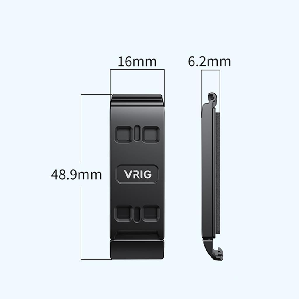 Крышка аккумуляторного отсека спортивной камеры VRIG AC-26 для вертикального монтажа Съемная крышка аккумуляторного отсека Боковая дверца