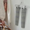 Breathable Plaid Mesh Leg Warmers Thin Suncreen Foot Cover Fashion Leg Cover  Summer