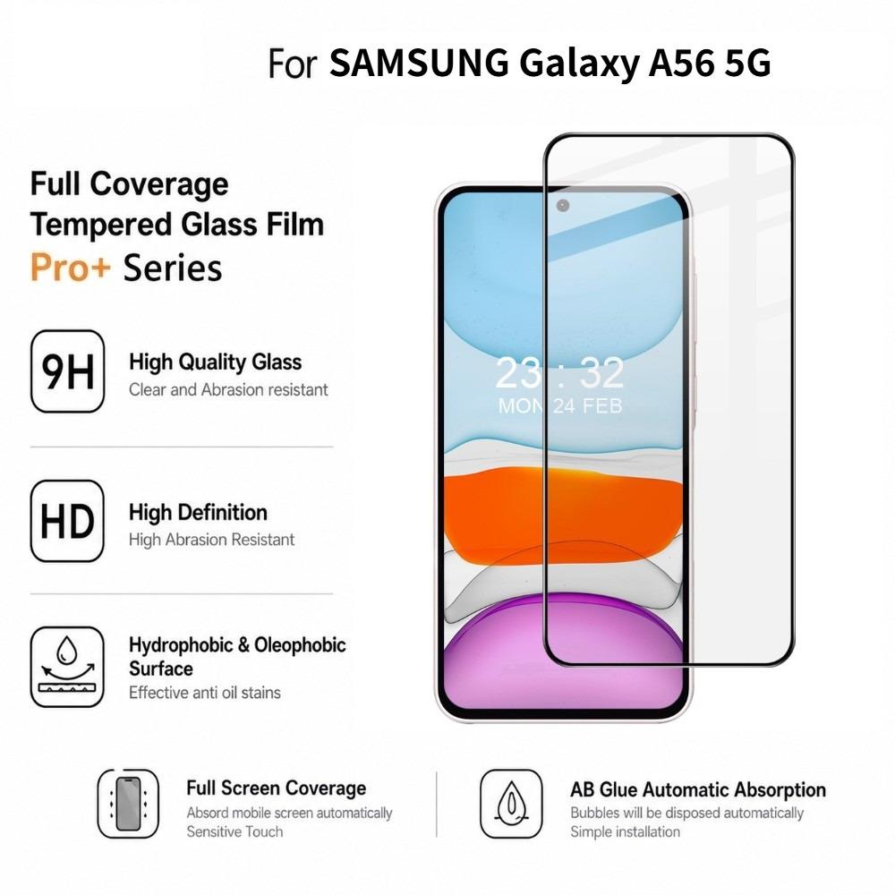 For Samsung Galaxy A26 / A56 5G Film IMAK Pro+ Full Coverage Tempered Glass