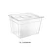 6L Multifunctional Sous Vide Container Slow Cooker Accessory BPA-Free PC Plastic Durable Easy Clean