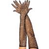Stage Performance Elastic Flash Diamonds Fishing Net Gloves Mesh Gloves Women Gloves Hollow