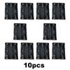 10 шт./лот 2pin черный пластик 3 слота AA 3x1.5v 4.5v батарейный ящик для хранения чехол DIY батарейный контейнер с проводом