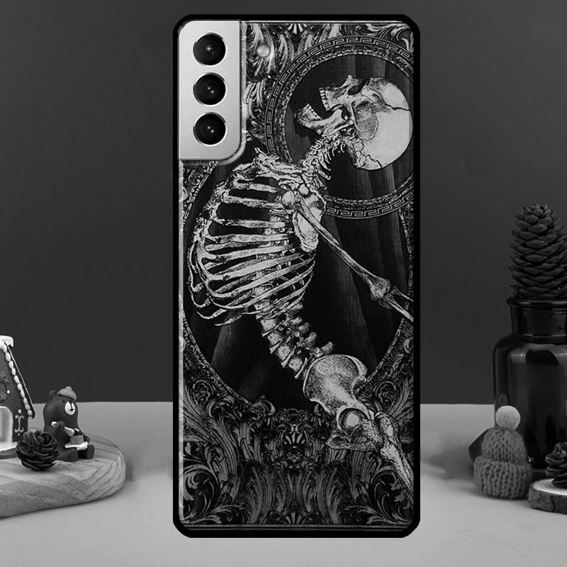 Готический модный чехол с черепом для Samsung Galaxy S21 S20 FE Note 20 S22 Ultra Note 10 S8 S9 S10 Plus, чехол для телефона