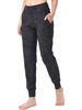 Loopa Jogger Yoga Pants for and Leopard Size L Women's Pants, Pilates, Running, Training, Gray,