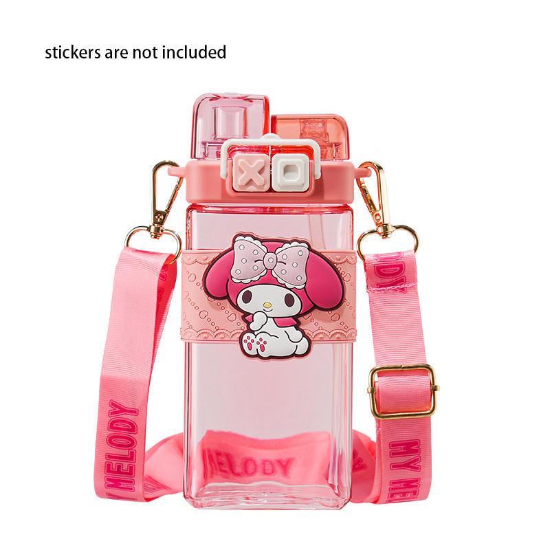 Unique Kuroko Children's Water Bottle With 3d Cartoon Figures And Straw