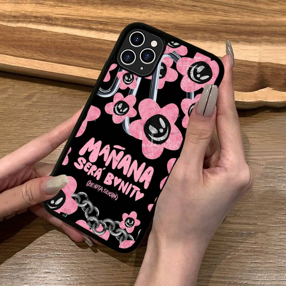 Karol G Manana Phone Case Silicone PC+TPU For For IPhone 11 12 13 14 15 16 Plus Pro Max Cover