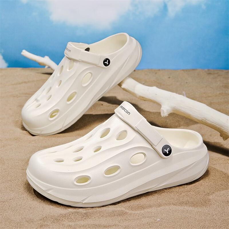 Yrkoon Men's Breathable Summer Clogs Beach Sandals