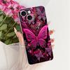 For Apple iPhone 15 Plus Case iPhone15 Pro Luxury Flowers Butterfly Painted Cover Soft Silicone Case For iPhone 15 Pro Max Shell