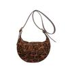 Маленькая сумка Женская новая сумка через плечо Популярная модная леопардовый принт Наплечная