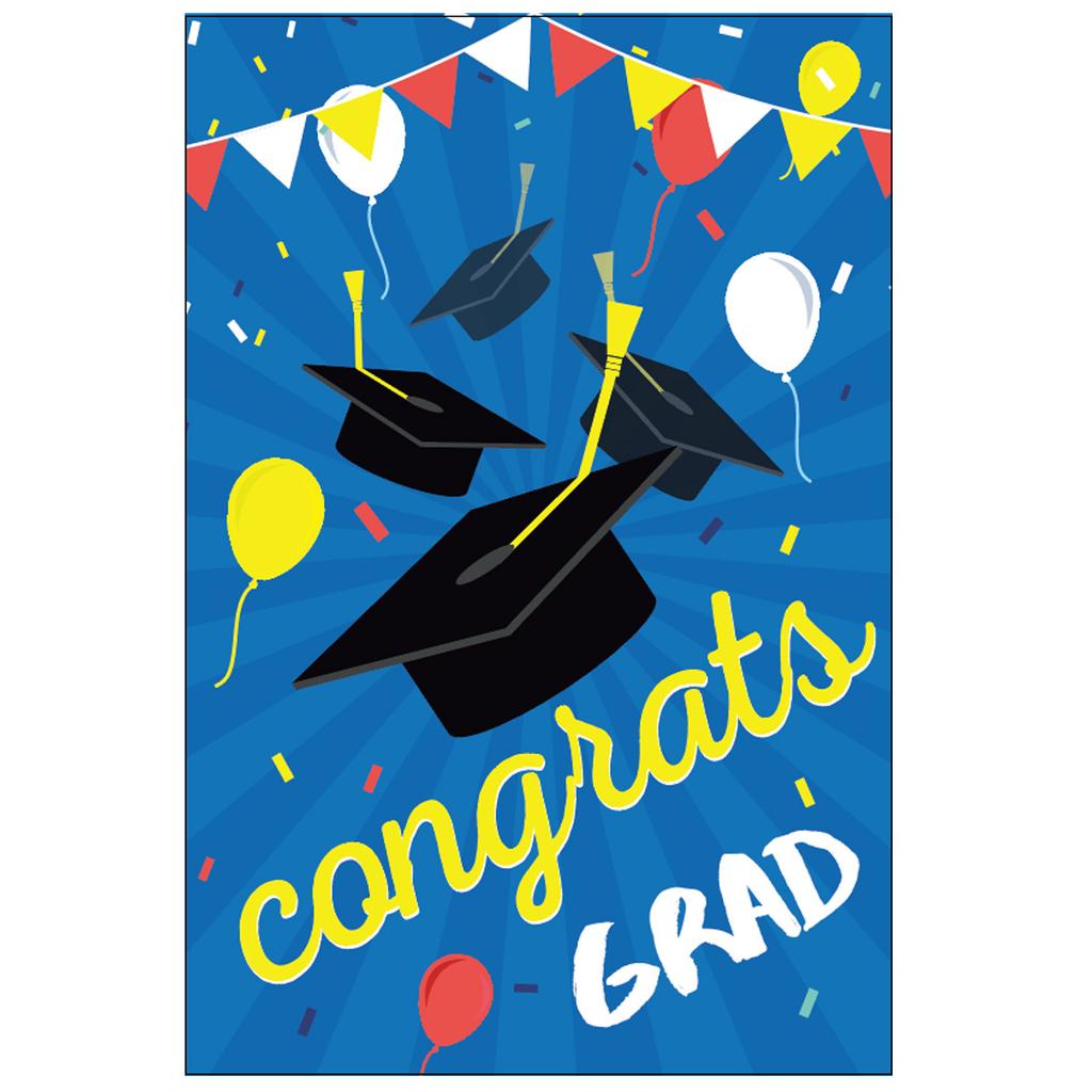 Graduation Season Decorative Vertical Poster Class Of Graduation Courtyard Decoration Party Banner Customization
