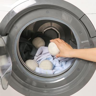 Мячик для стирки многоразовый осушающий снижающий статическое электричество