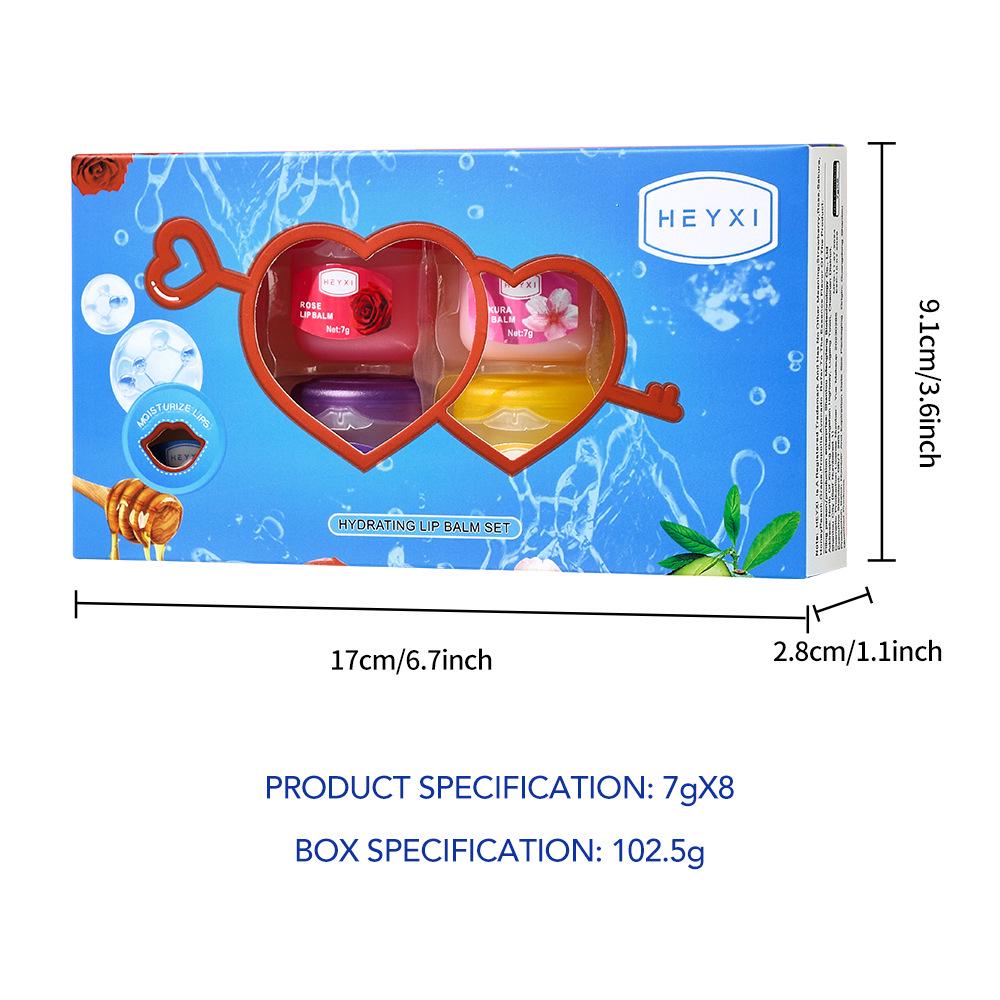 HEYXI Lip Mask Set - Day & Night Care, 4-8 Pieces