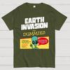 Earth Invasion for Dummies Cotton Summer Casual Cool Loose T-Shirt