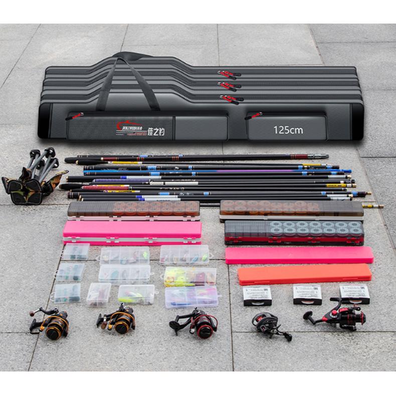 Портативная сумка для рыбалки со стальной проволокой, многоцелевая утолщенная водонепроницаемая прочная сумка для удочки, сумка для рыболовных снастей X277G